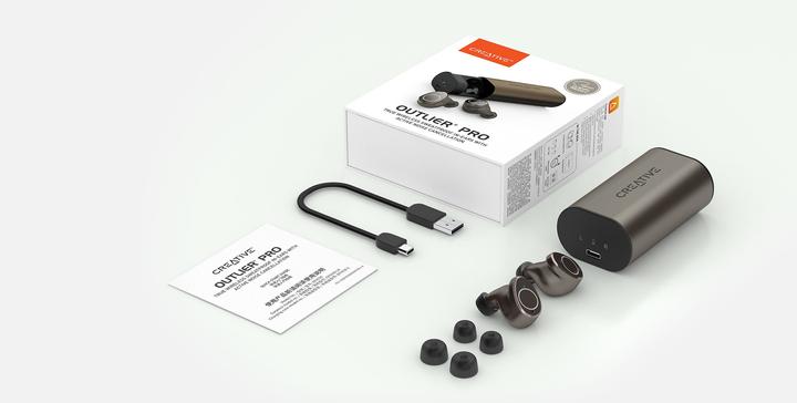 Actual product image Creative outlier pro headphones (ANC, 60 h, Wireless)