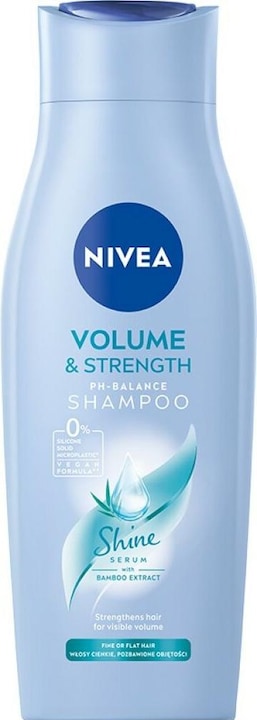 Immagine prodotto NIVEA H.C.SZAMP 400ml Cura del Volume 81582& (400 ml, Shampoo liquido)