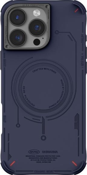 Actual product image Skinarma case Mecha iPhone 16 Pro Max 6.9" Magnetic Charging navy (Apple iPhone 16 Pro Max)