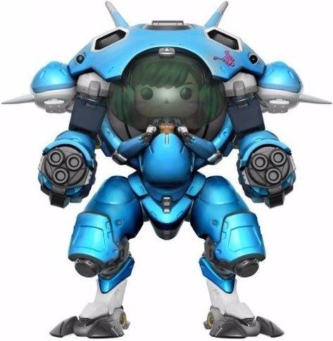 Actual product image Funko POP! - Overwatch: D.VA & Meka (Blueberry) - Super Sized