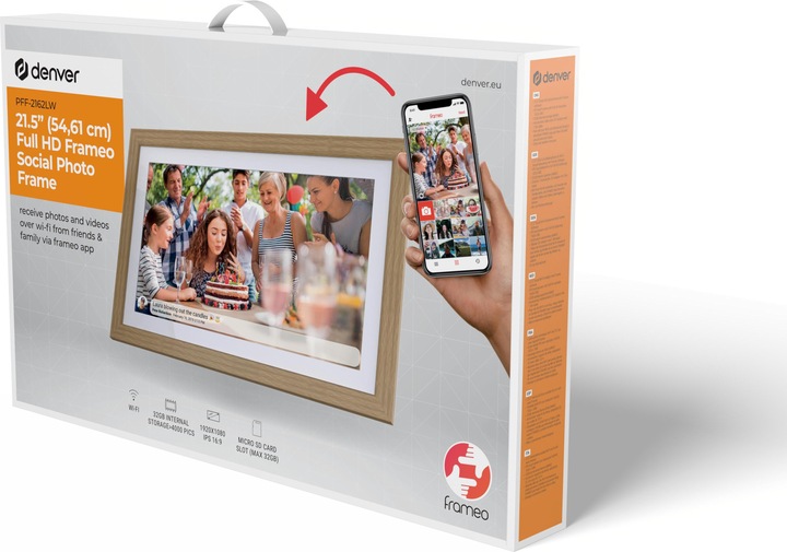 Actual product image Denver PFF-2162LW (21.50", 1920 x 1080 pixels)