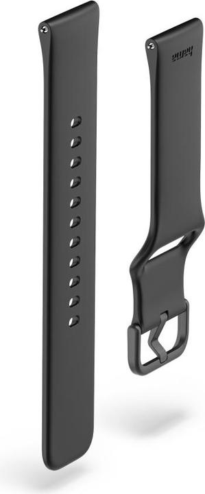 Produktbild Hama Armband zum Wechseln für Smartwatch 5000, Silikon, Schwarz (Silikon)