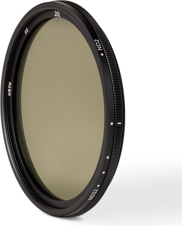 Produktbild Urth 95mm ND2 32 (1 5 Stop) Variable ND Lens Filter (Plus+) (95 mm, ND- / Graufilter)