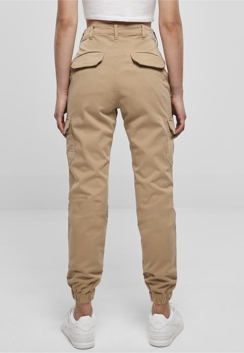Actual product image Urban Classics Ladies High Waist Cargo Pants (34, S)