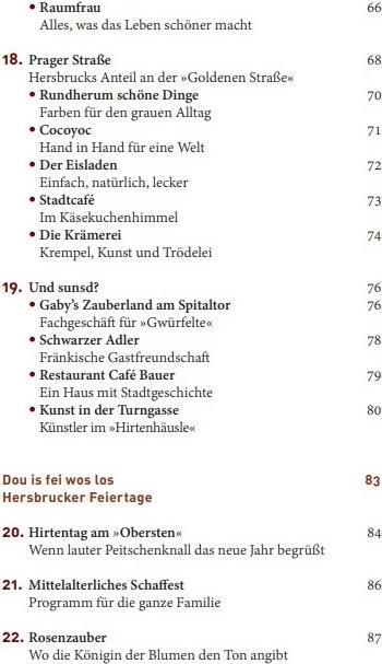 Produktbild Der Ausflugsverführer Hersbrucker Schweiz (Deutsch, Anna Schwarm, Martin Schwarm, 2020)