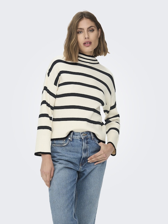 Image du produit Only Pull en maille à col haut (S)