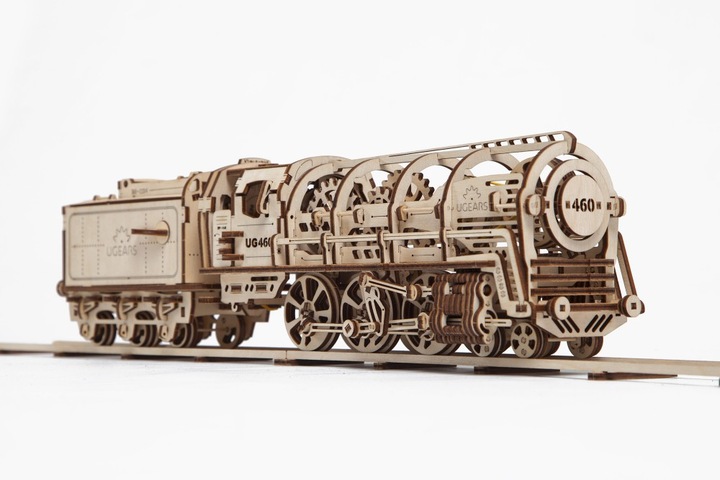 Immagine prodotto Ugears Locomotiva a vapore con tender