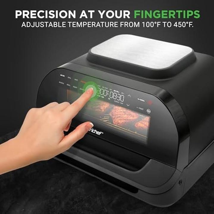 Produktbild Nutrichef Rauchfreier Grill Airfryer Kombigerät