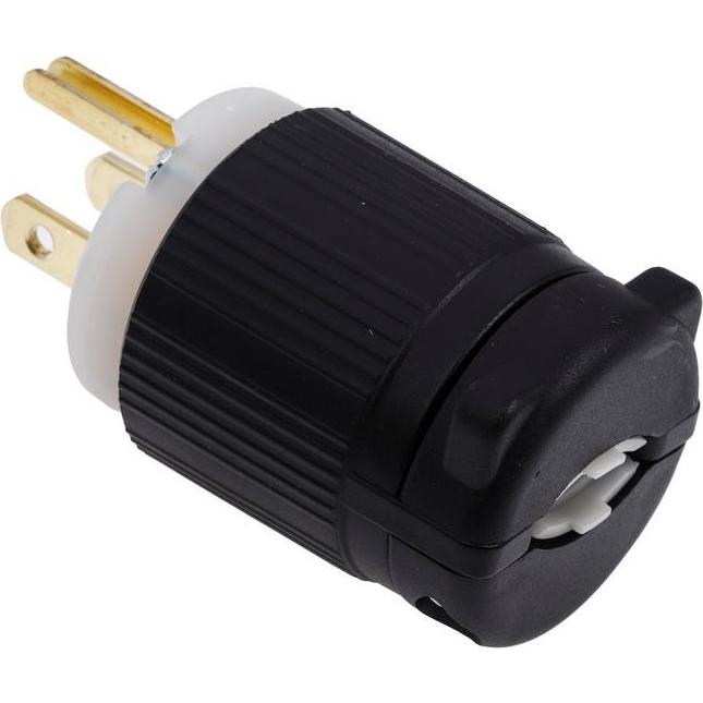 RS PRO Cavo con spina di rete, 2P+T, NEMA 5 - 15P, 125 V / 15A nero, per gli USA, Cavo + Spina elettrica, Nero