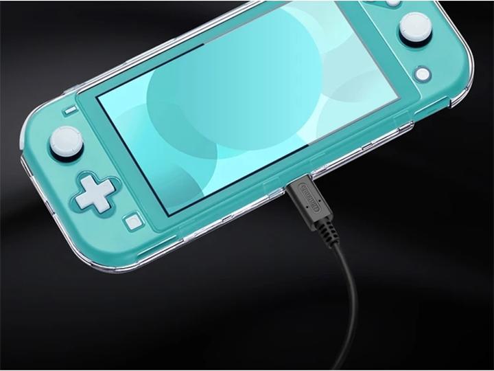 Actual product image Screenguard Nintendo Switch Lite Flexible TPU Clear Case (Switch Lite)