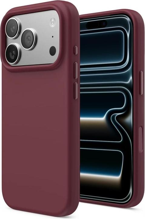 Screenguard Liquid Silicone Cherry Case (Apple iPhone 17 Pro Max)