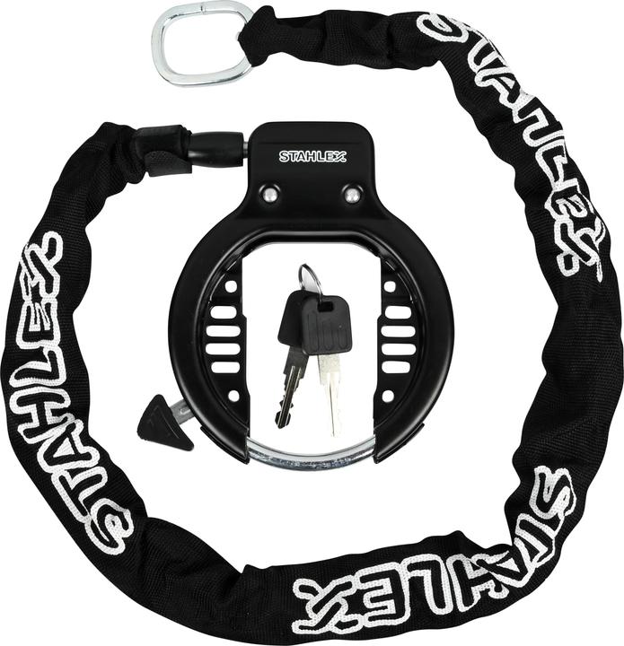 Actual product image Stahlex Frame lock 470 + insert chain 5.5 x 900 mm (90 cm)