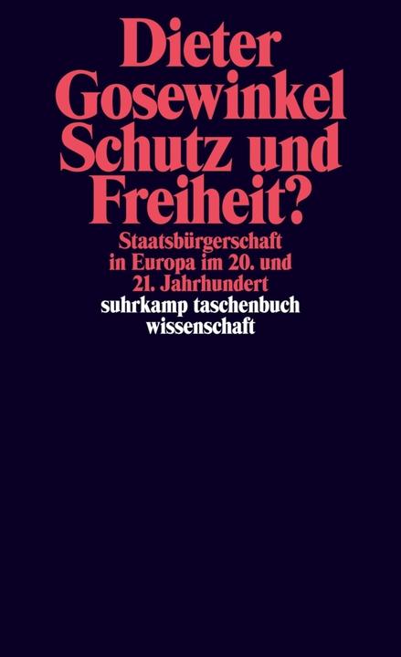 Produktbild Schutz und Freiheit?