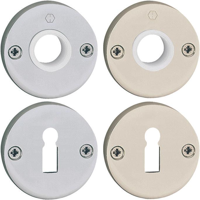 Actual product image Hoppe Handle and key rosettes 11/11S (Door rosette)