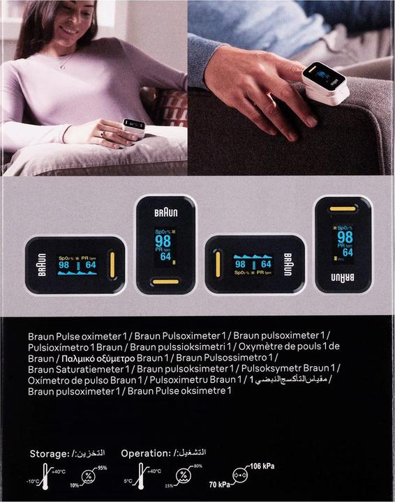 Image du produit Braun Oxymètre de pouls 1