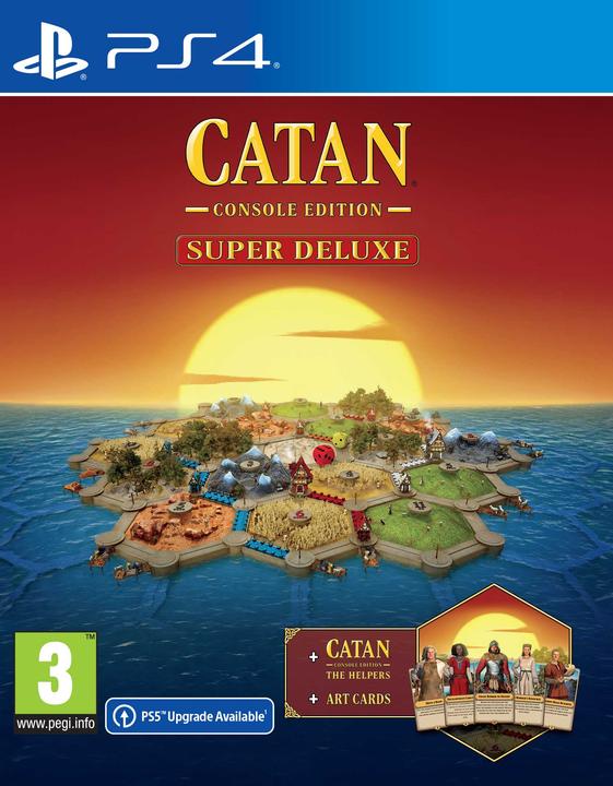 Actual product image Catan - Super Deluxe Console Edition (PS4, EN, FR)