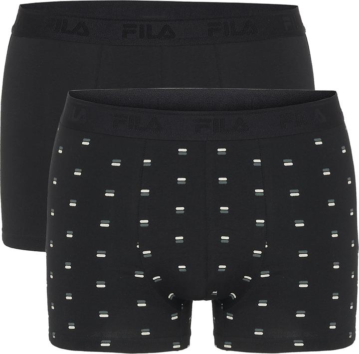 Immagine prodotto FILA Man Boxer Elastic With Logo (XL, Confezione da 2)