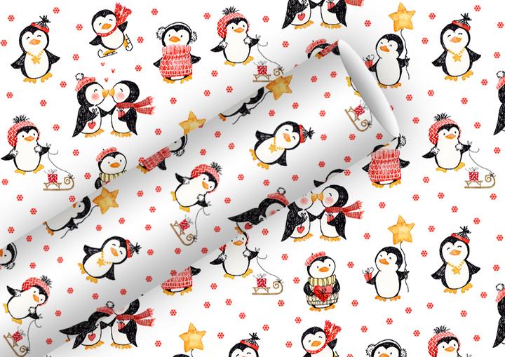 Produktbild Braun + Company Geschenkpapier Pingie Kiss (Geschenkpapier, 1 x)