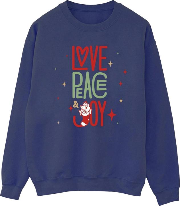 Immagine prodotto Disney The Aristocats Marie Love Peace Joy Felpa Donna (L)