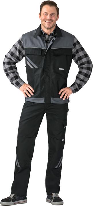 Image du produit Planam Gilet noir/ardoise/zinc M L (L)