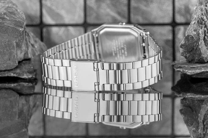 Produktbild Casio Damenuhr AQ-230A-9AMQYDF + BOX (Digitaluhr, Analoguhr, 28 mm)