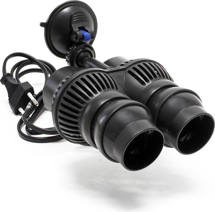 SunSun JVP-200A Pompe de brassage double Wavemaker Fixation par ventouse 5000l/h 7W Eau d’aquarium