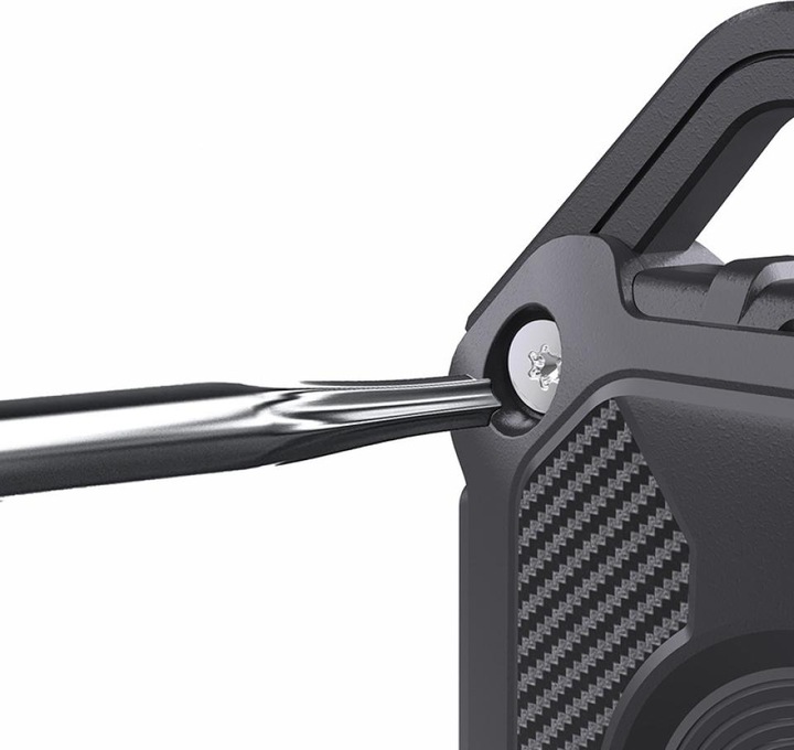 Actual product image Screenguard Airtag in Rugged Armor Case