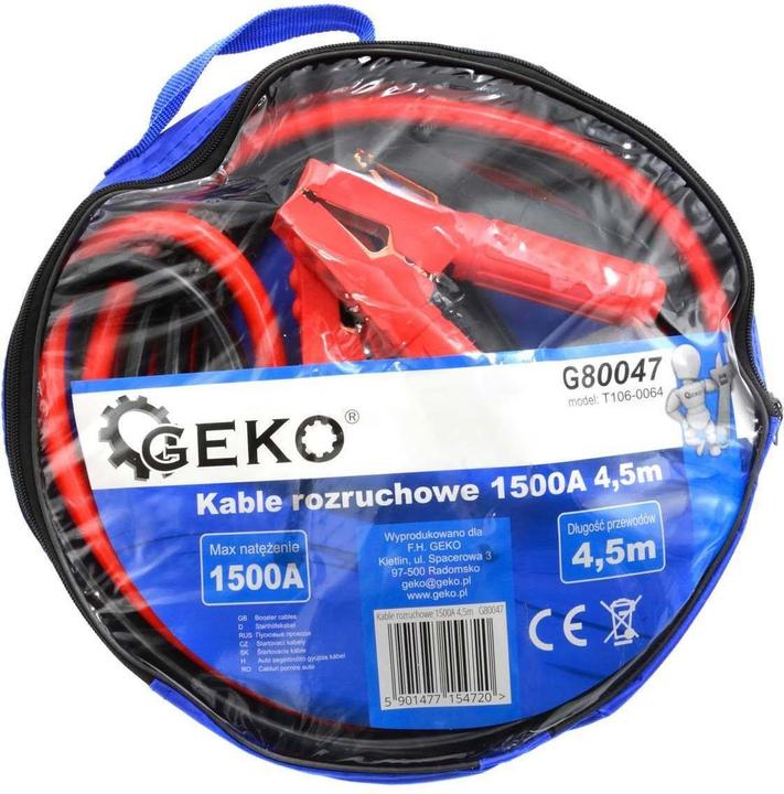 Actual product image GEKO Starter cable 1500A 4,5m (1500 A)