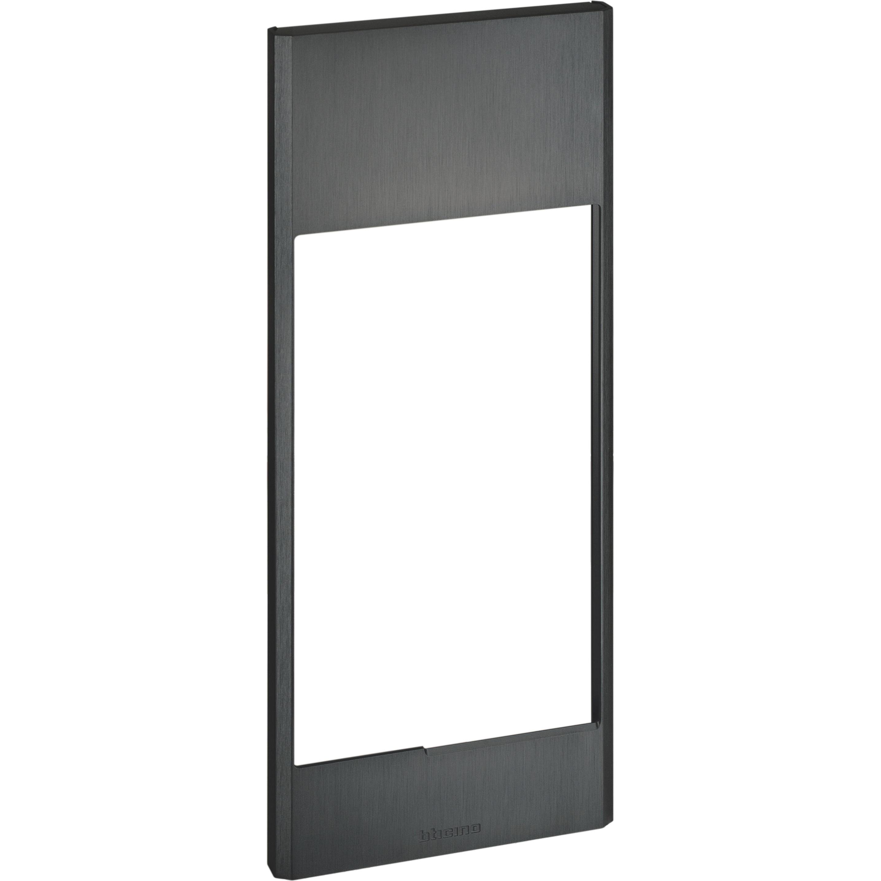 Bticino, Accessori sicurezza degli edifici, 345102 Abdeckrahmen f.Türstation LINEA 5000 m.7"-Touchscreen in der