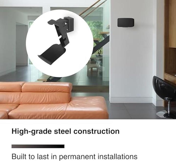 Immagine prodotto Flexson Supporto a parete per Sonos Five/Play:5 (1 pz., Installazione a parete, Inclinabile, Perno di rotazione)