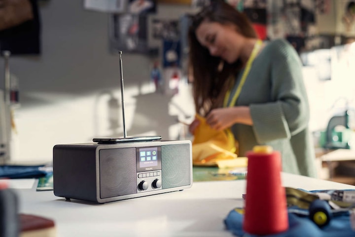 Image du produit Philips TAR8805/10 (FM, DAB+ DAB, Webradio, Bluetooth, WiFi)