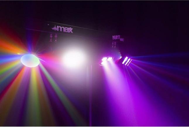 Actual product image Max Music Light set PartyBar 9 (LED)
