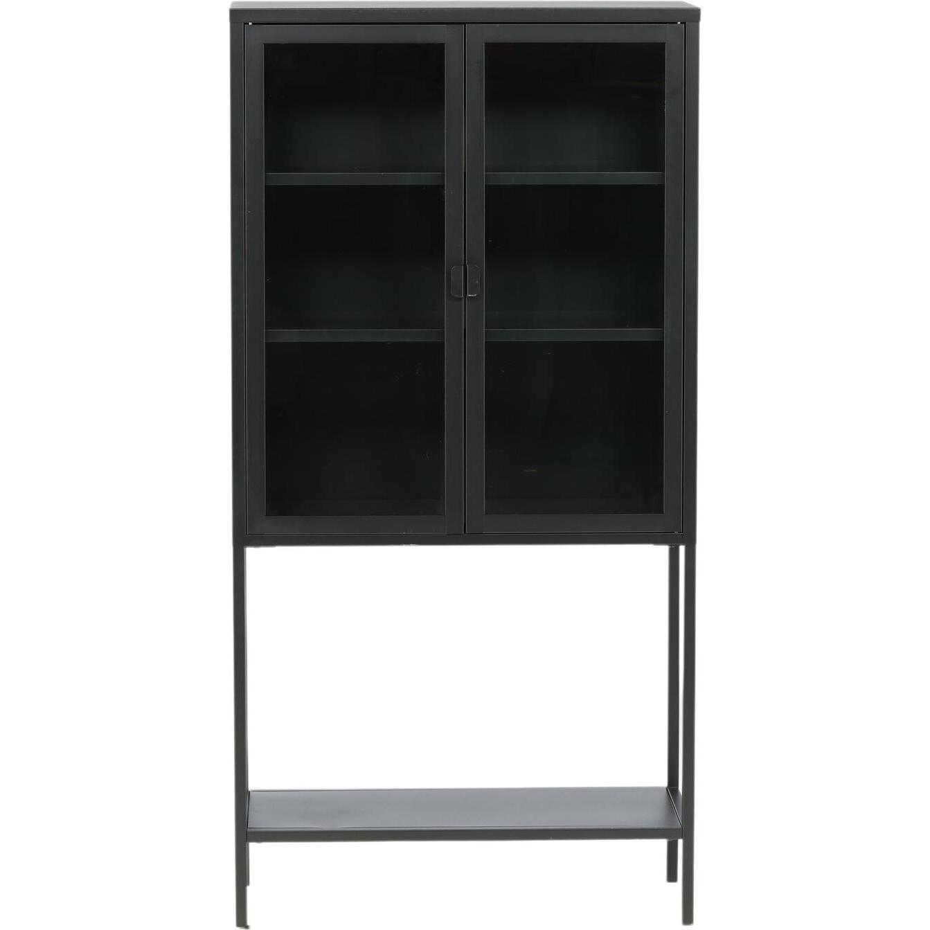 Venture Home, Vitrine + Buffetschrank, Vitrinenschrank Misha (150 x 75 x 35 cm)