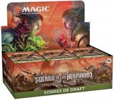 Actual product image Wizards of the Coast Magic the Gathering La Guerra de los Hermanos présentoir boosters de draft (36) *ESPAGNOL*.