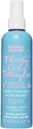 Actual product image Umberto Giannini Thirsty Curls Detangler Super Hydrating Moisture Mist 250ml Vegan Leave In Conditio (250 ml)
