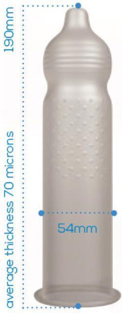 Actual product image Pasante Ribs & Dots Intensity (144 pcs.)