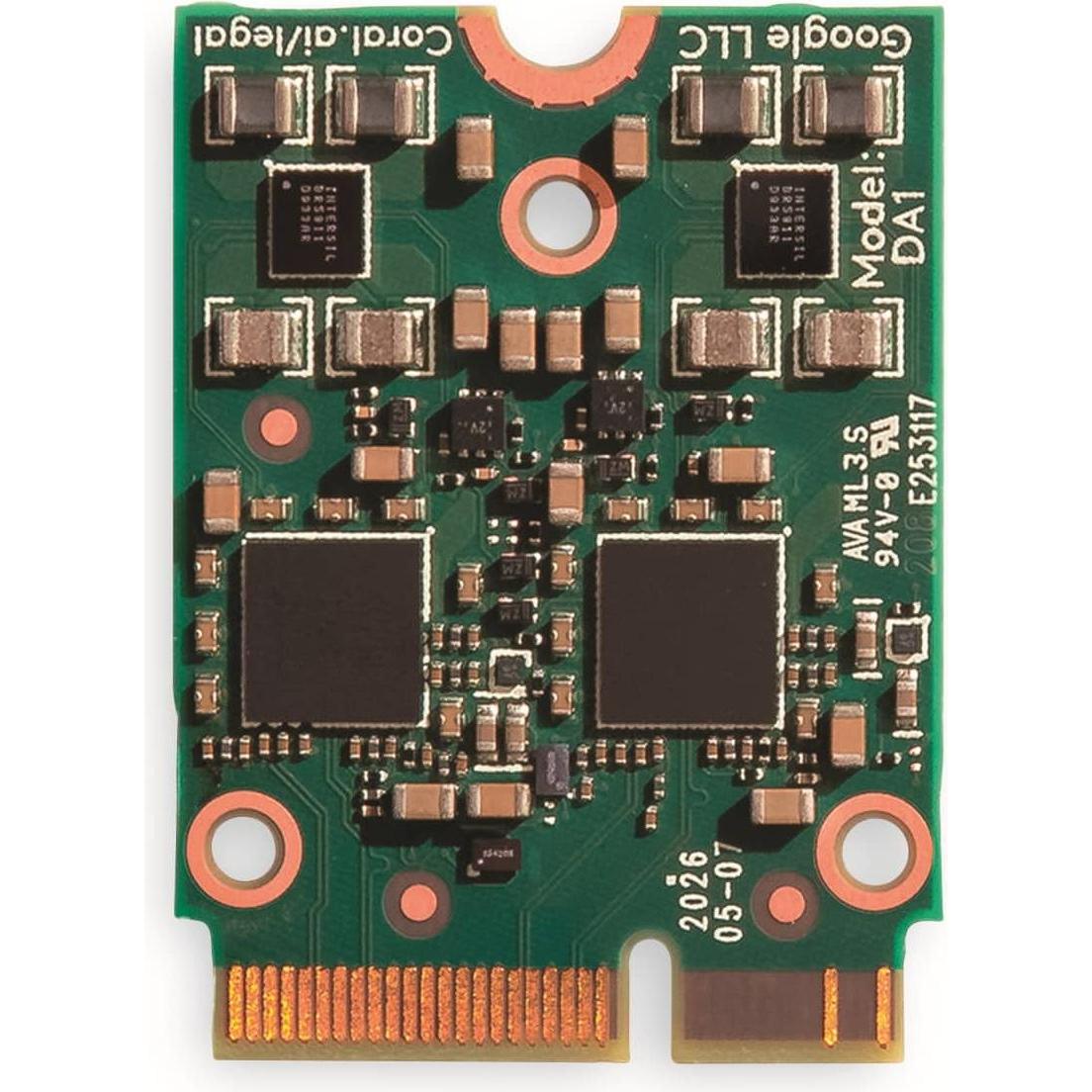 Thumbnail - Google Coral M.2 Accelerator mit Dual Edge TPU, Entwicklungsboard + Kit