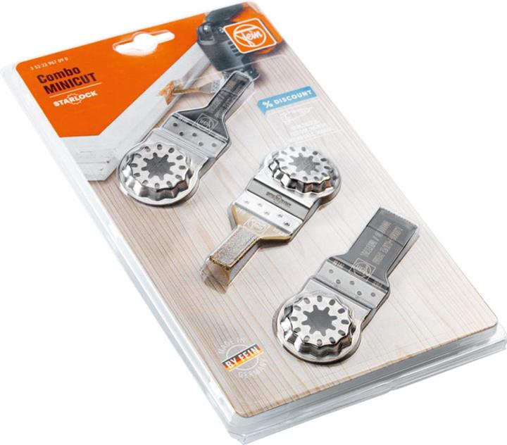 Productafbeelding Fein Accessoireset Combo Starlock Mini Cut, 3 stuks