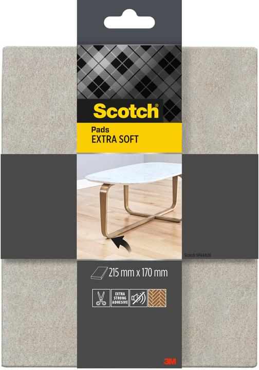 Scotch Extra soft felt glides (Felt gliders, 1 Piece)