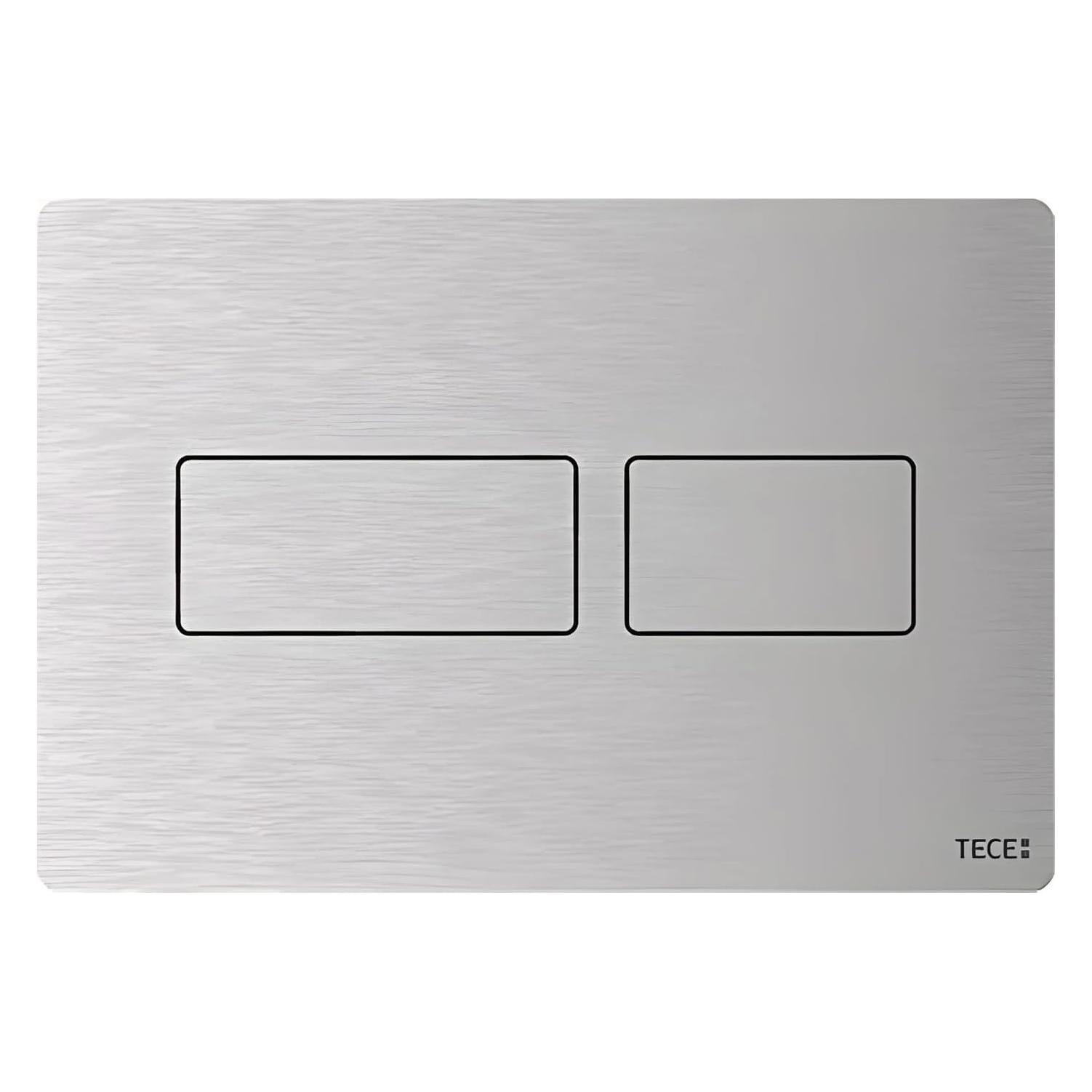 Tece, Trekkerplaten, TECEsolid Wc-bedieningsplaat Voor Dual Flush Technologie (geborsteld Roestvrij Staal)