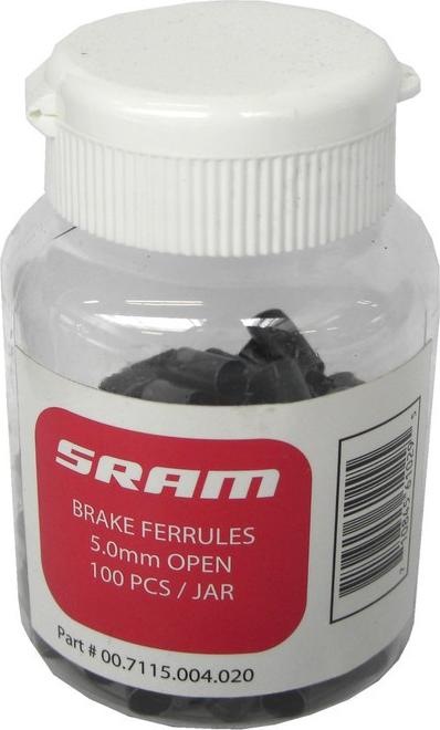 Image du produit Sram Brake Ferrules 5.0mm, brass, open, (100 pièces)