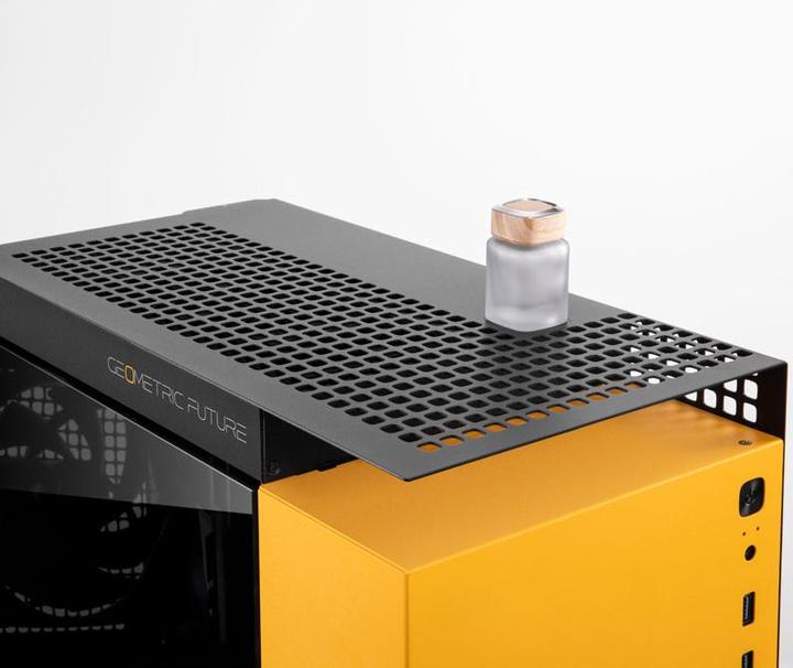 Actual product image Geometric Future King Arthur Midi-Tower case - black (Mini-ITX, ATX, Mini-ATX)