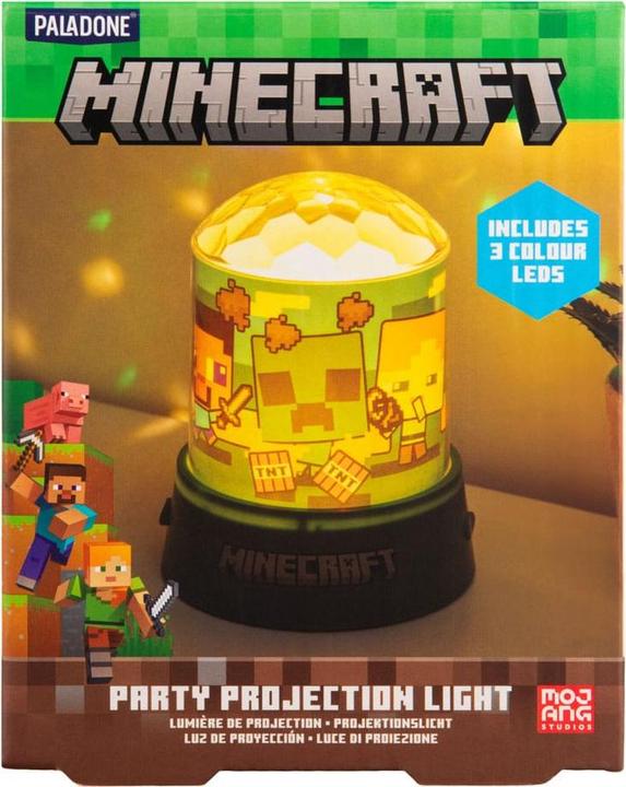 Actual product image Paladone Products Minecraft Party Projection Light