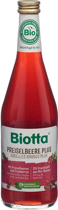 Actual product image Biotta Cranberry Plus (1 x 50 cl)