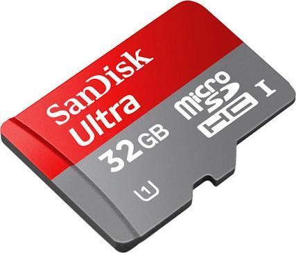SanDisk microSDHC 32GB, Class 10 (32 GB, microSDHC, microSD)
