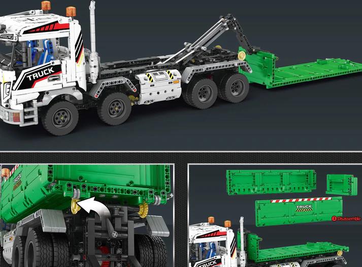 Produktbild ReoBrix 22021 - Tieflader (RC) (2950Teile)