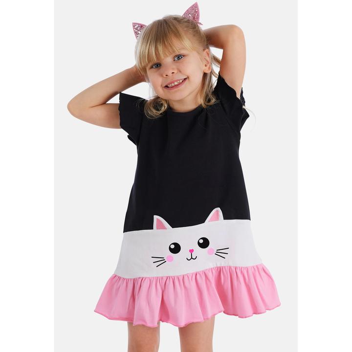 Image du produit Denokids Cat Ruffled Dress (116)