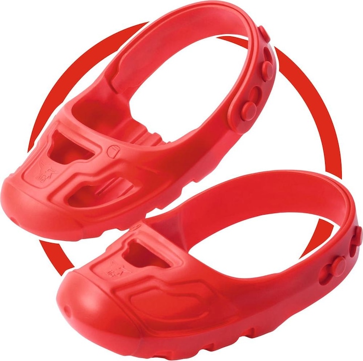 Actual product image BIG Bobby-Car with whisper tyres and red shoe protectors