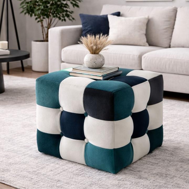 Produktbild Atelier del Sofa Patchwork Pouffe