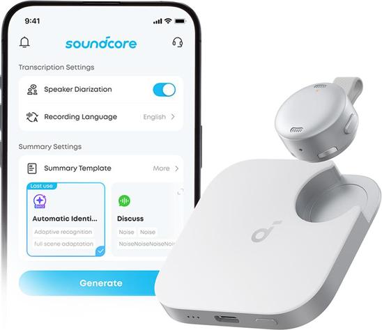 Produktbild soundcore Work Weiss (8 GB)